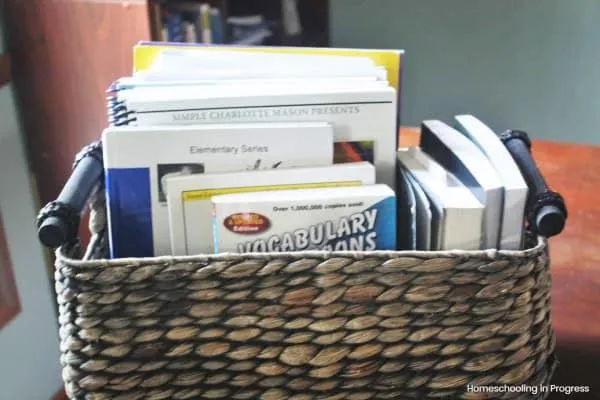 Morning Baskets for Homeschool Moms: Simplify Your Day & Foster a Love of Learning