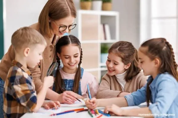 Homeschool Tips for Large Families: Finding Peace and Joy in the Chaos