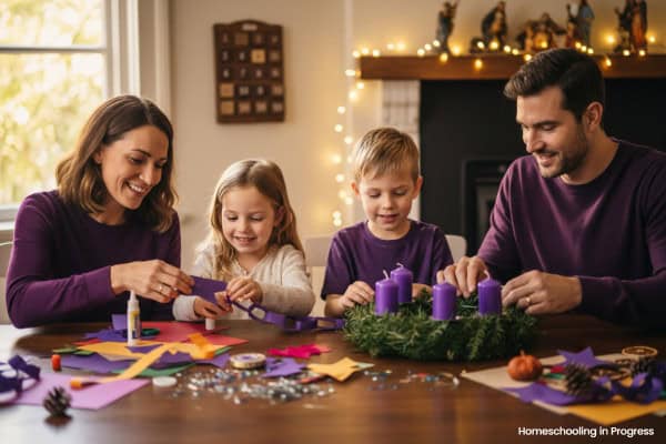 Simple Catholic Advent Activities for Kids to Create a Peaceful, Christ-Centered Season