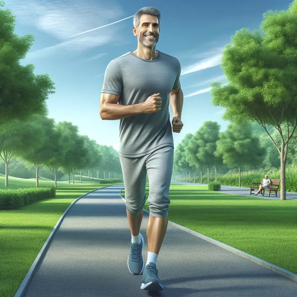 Man running