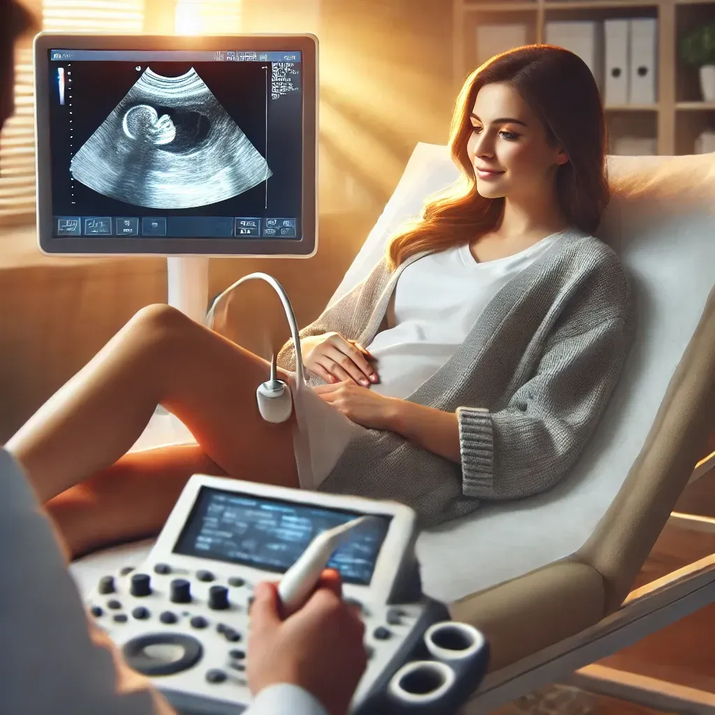 woman with doctor