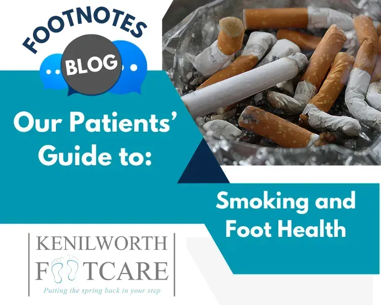 The lesser known link between smoking and poor foot health