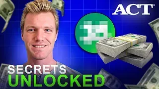 An image of the ACT earning money