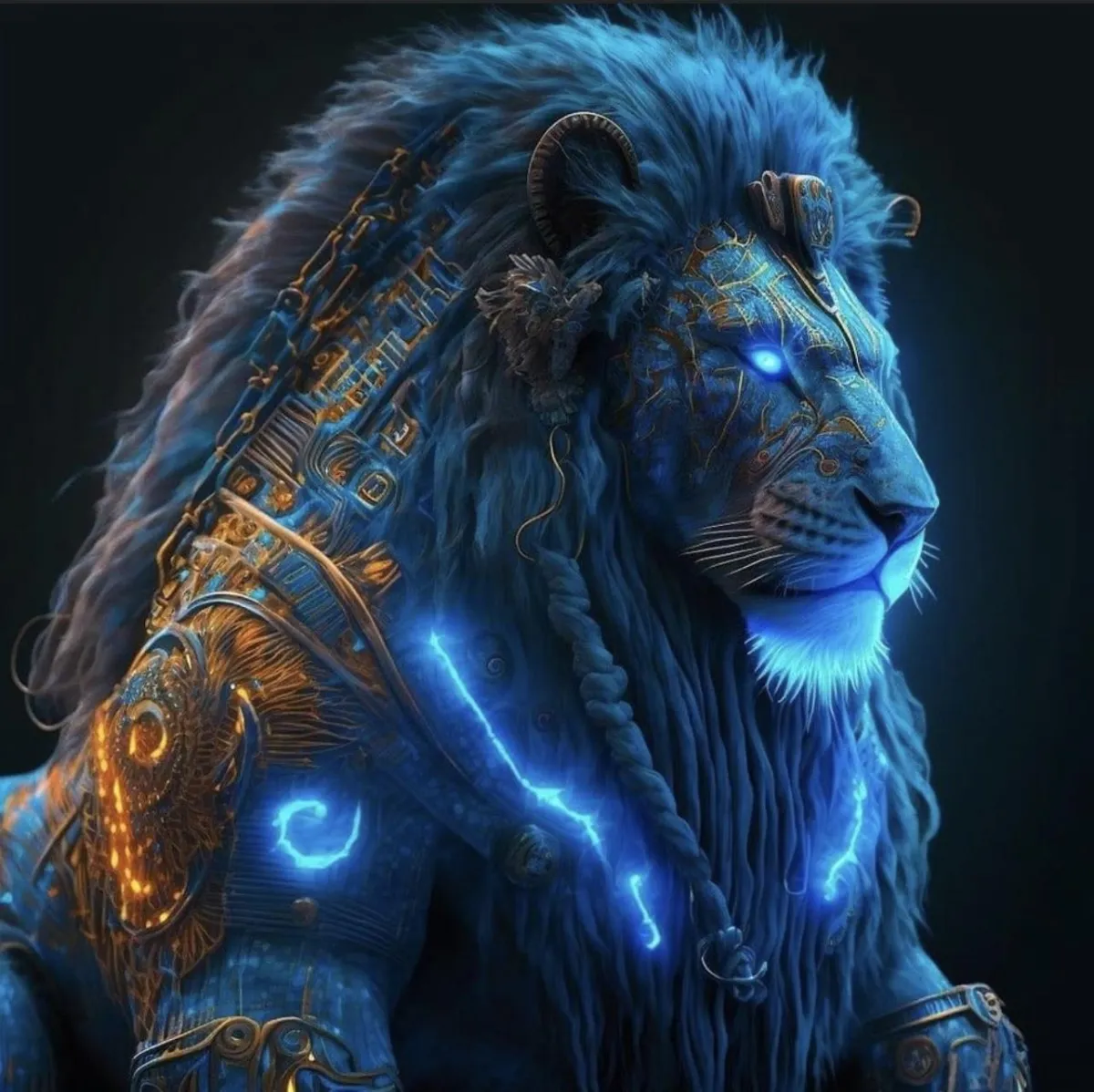 Hypnotic lion