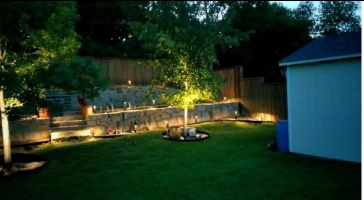 Landscape Lighting in Fort Worth Texas W7 LLC