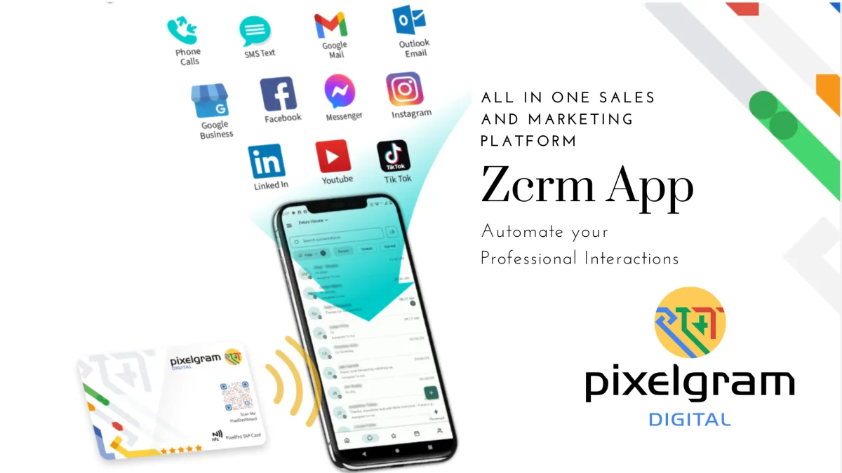 Zcrm profile and tap cards