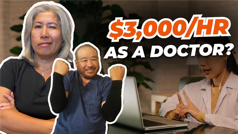 Online Income for Doctors: Be a Consultant!