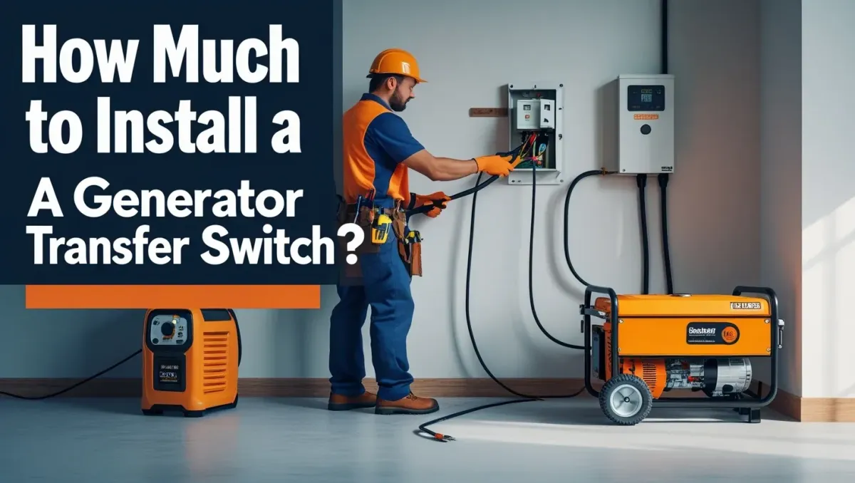 How Much To Install a Generator Transfer Switch