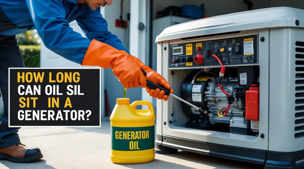 How Long Can Oil Sit in a Generator Safely?