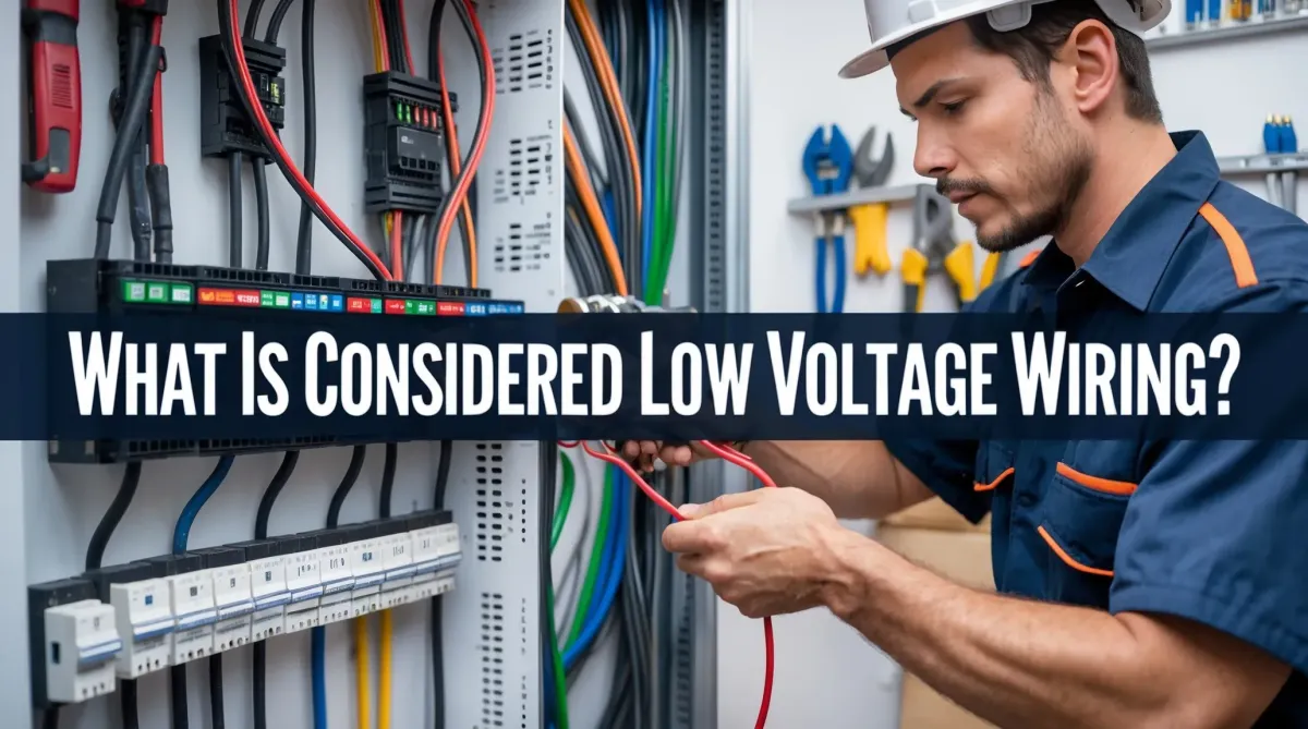What Is Considered Low Voltage Wiring Explained