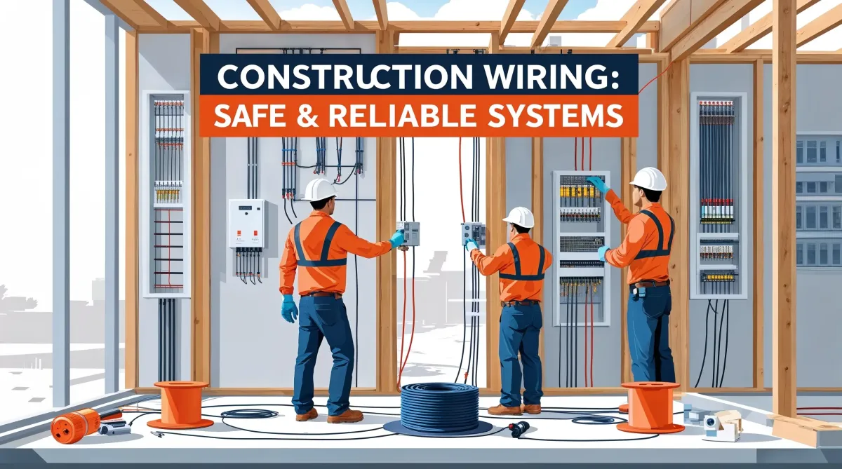 Construction Wiring Done Right for Safe Builds