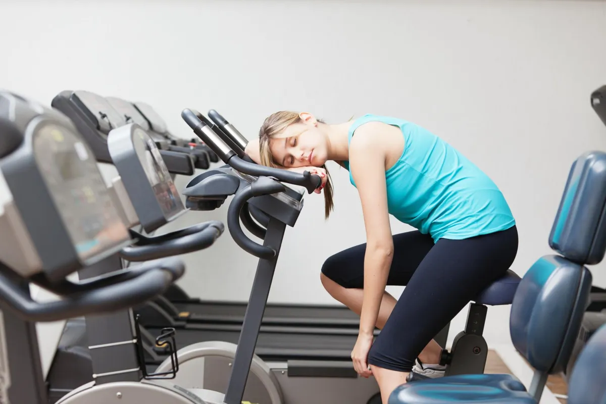 working out