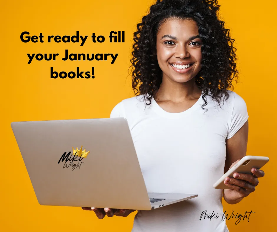 Fill Your Chair Now!  Make January Your Launchpad for a Successful Year!