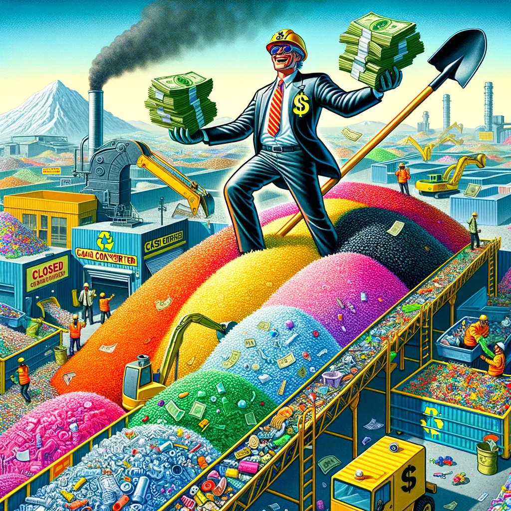 The Plastic Gold Rush: How Savvy Waste Moguls Are Turning Garbage Into Goldmines and Laughing All the Way to the Bank