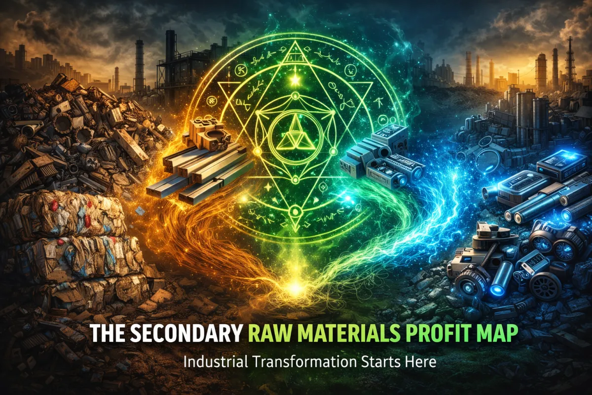 How to Transform Waste Streams Into Industrial Power - And Why The Waste Alchemy Is the Blueprint