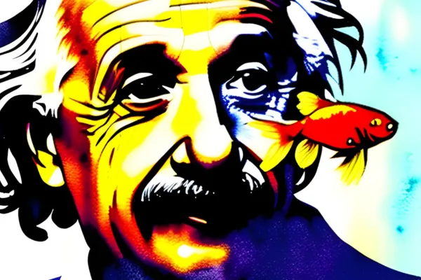 Il est un peu con Einstein, non ? 