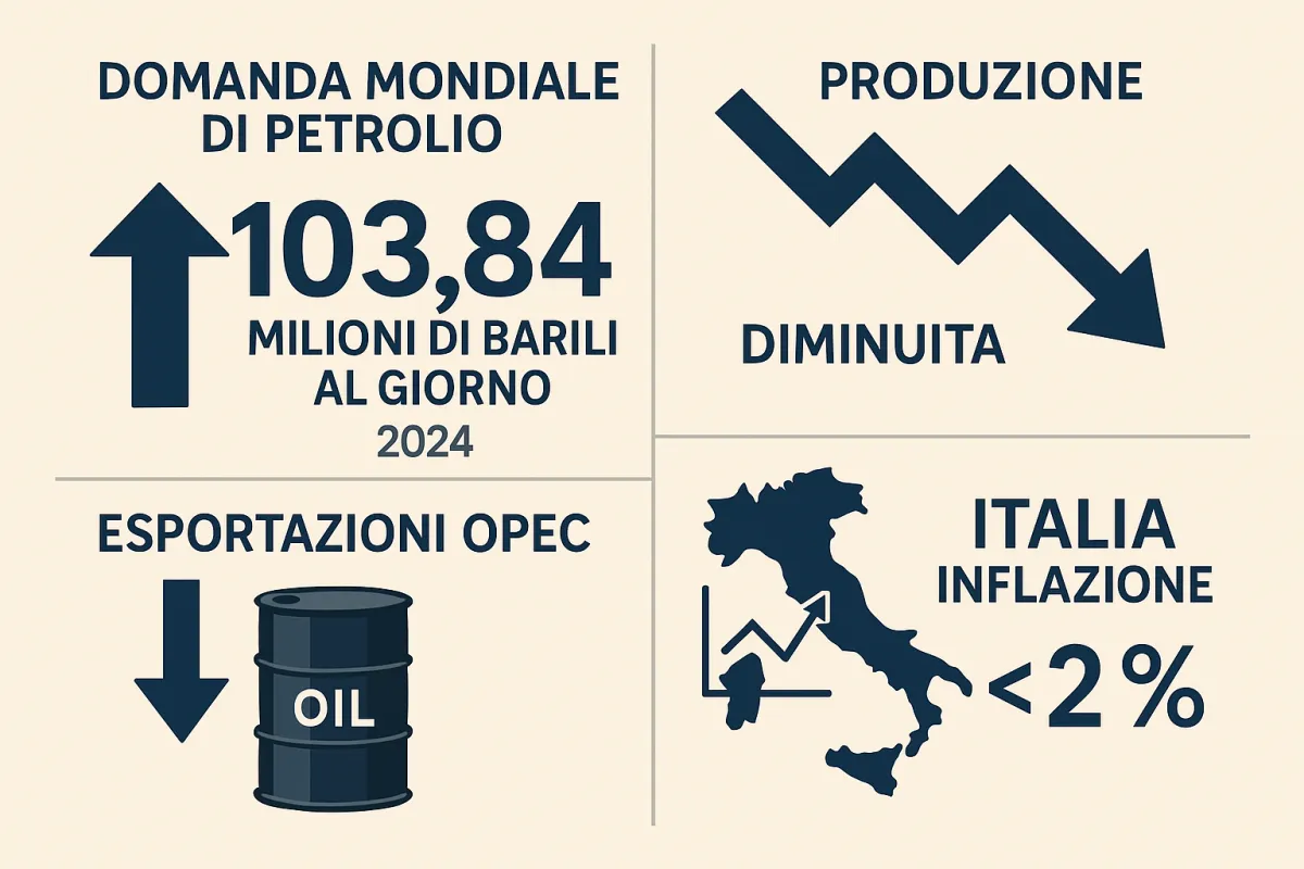 opec-2025-domanda-petrolio-produzione-mercati
