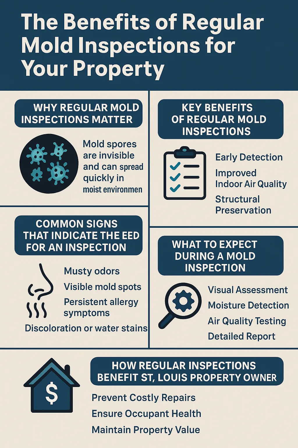 The Benefits of Regular Mold Inspections for Your Property