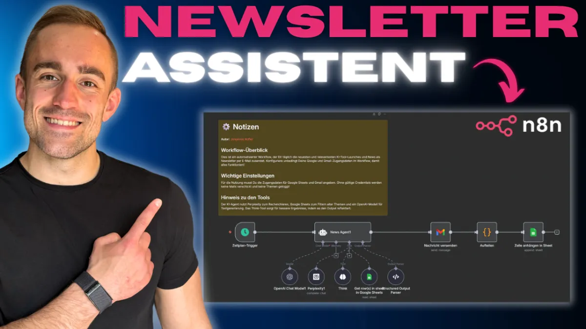 Wie ich meinen KI-Newsletter mit AI-Agenten vollständig automatisiert habe