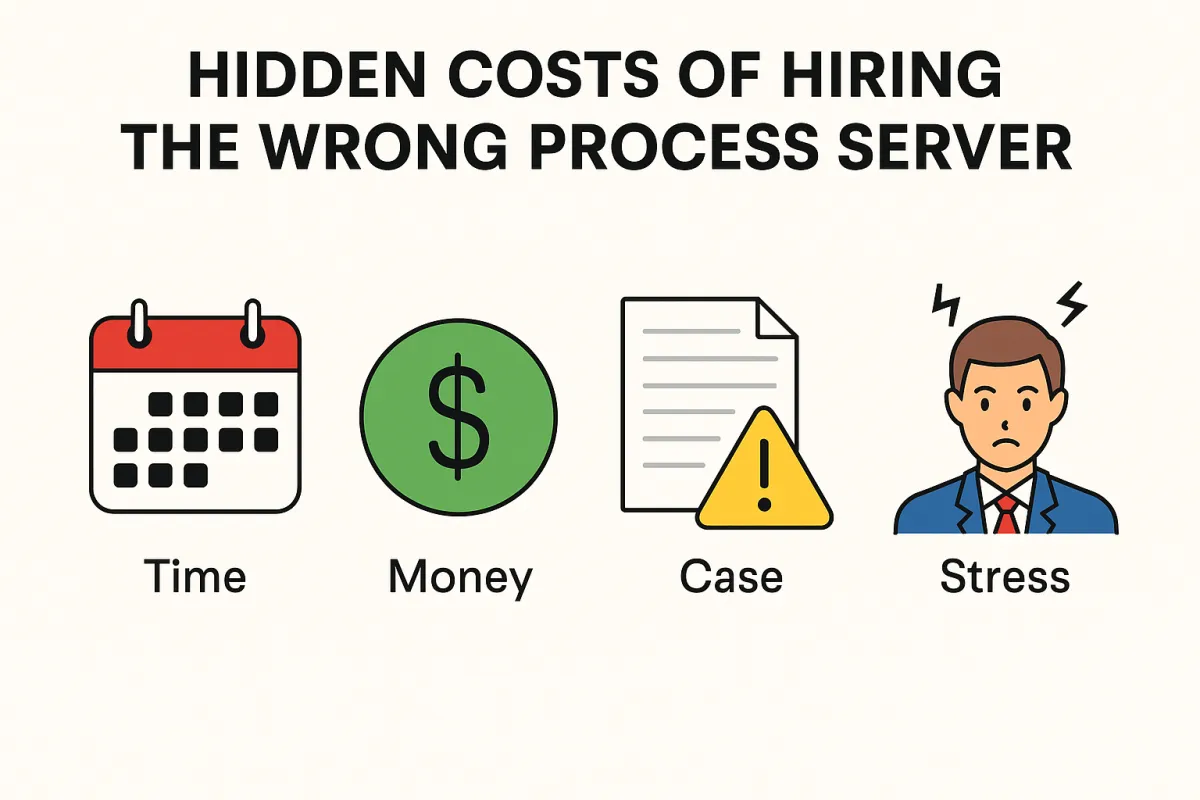 The Hidden Costs of Hiring the Wrong Process Server