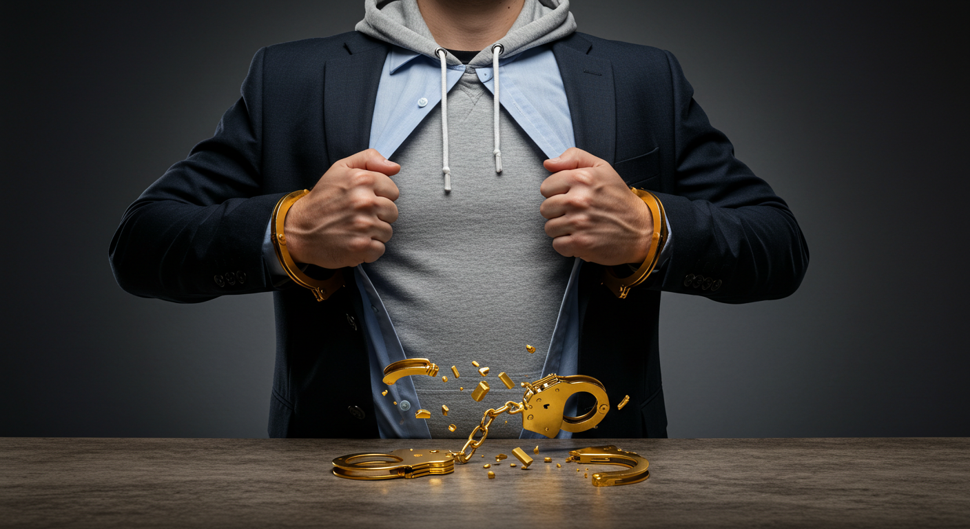 Golden Handcuffs: Why They Keep You Stuck (And How I Broke Free)