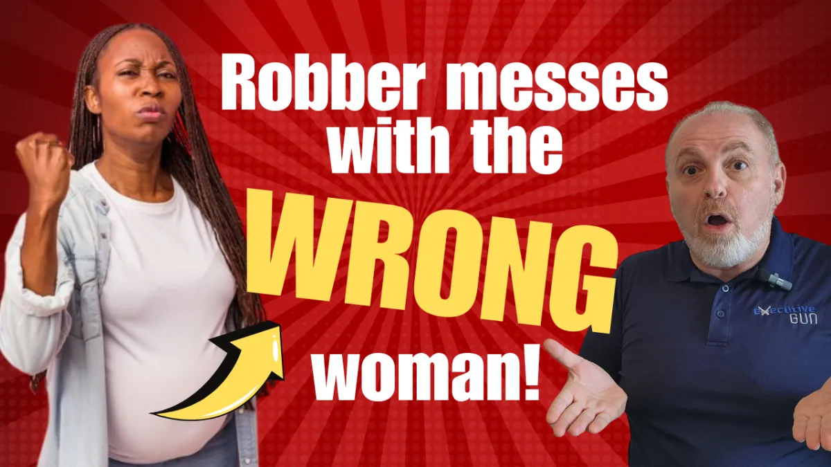 pregnant woman clenching a fist and grimacing. joe yagar certified instructor looking surprised