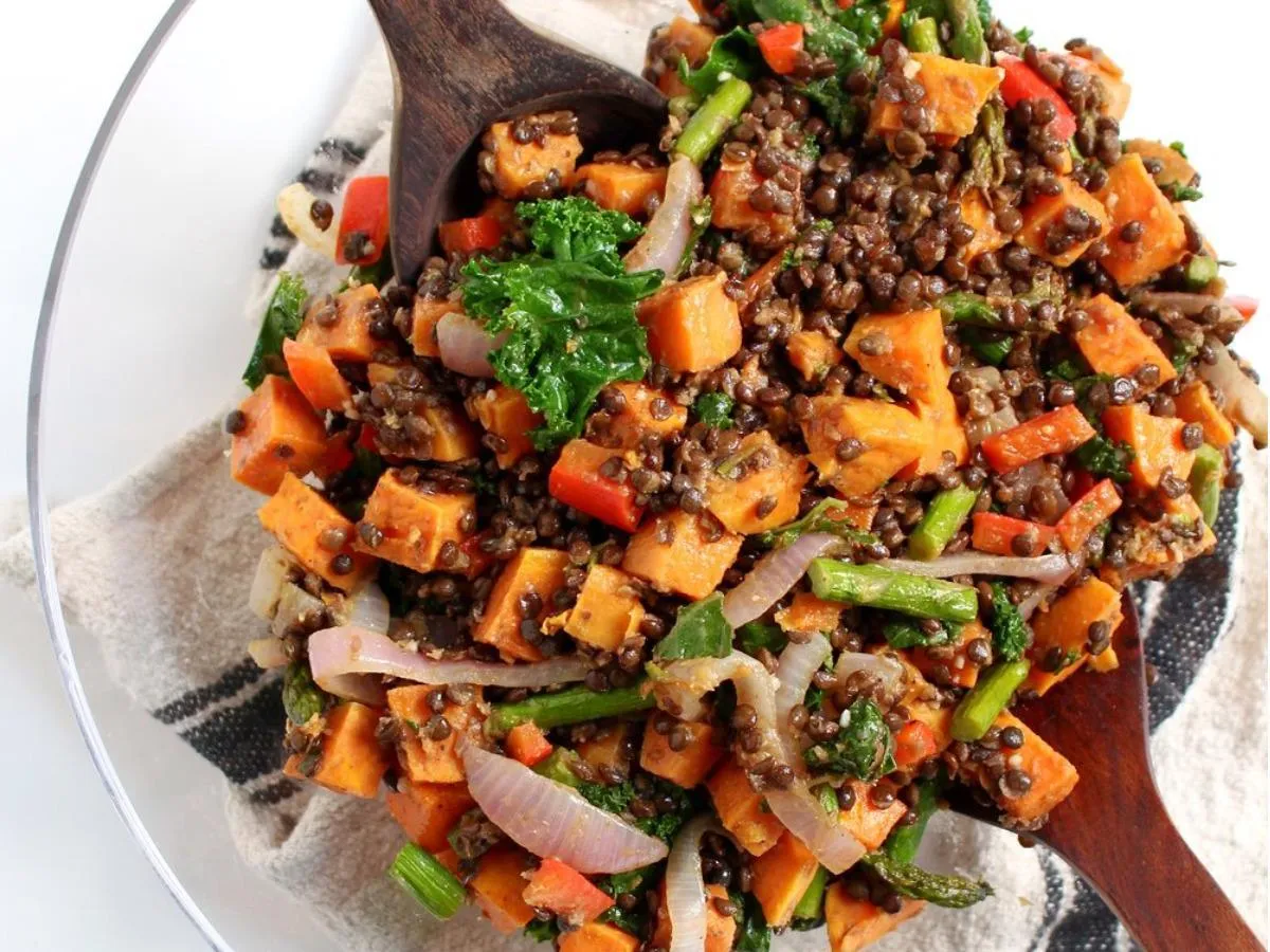 Sweet Potato & Lentil Salad Image