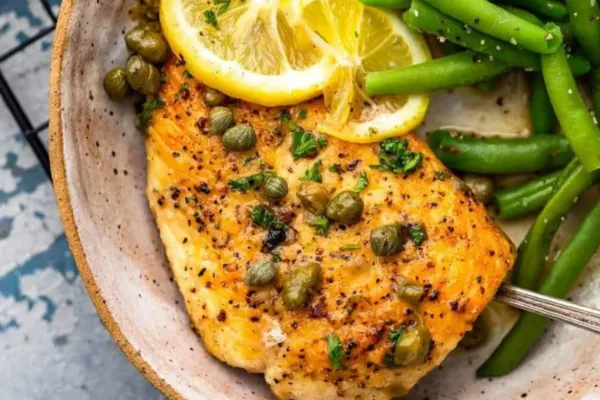 Skinny Chicken Piccata
