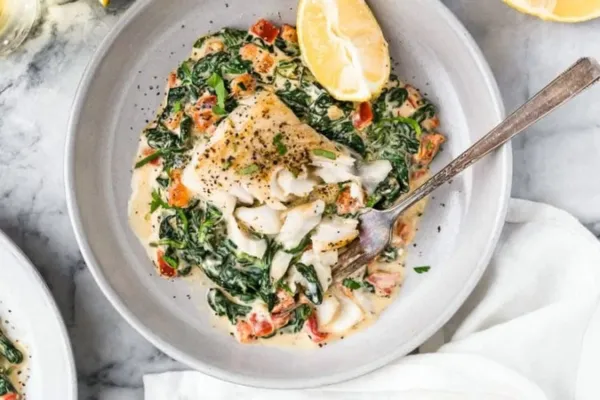 Fish Florentine