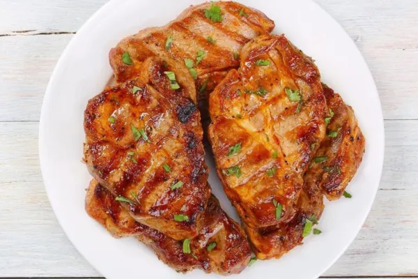 Grilled Jerk Pork Chops