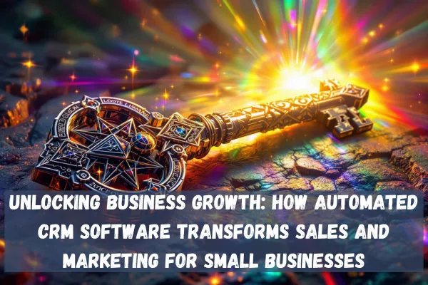 Unlocking Business Growth: How Automated CRM Software Transforms Sales and Marketing for Small Businesses