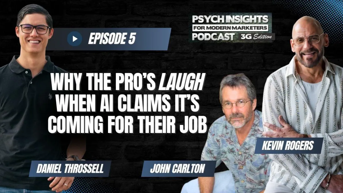 EP05: Why The Pro’s Laugh When AI Claims It’s Coming For Their Job