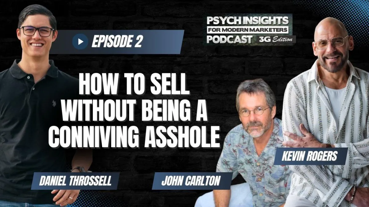 EP02: How To Sell Without Being A Conniving Asshole