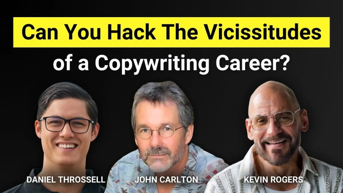 EP012: Can You Hack The Vicissitudes of a Copywriting Career?
