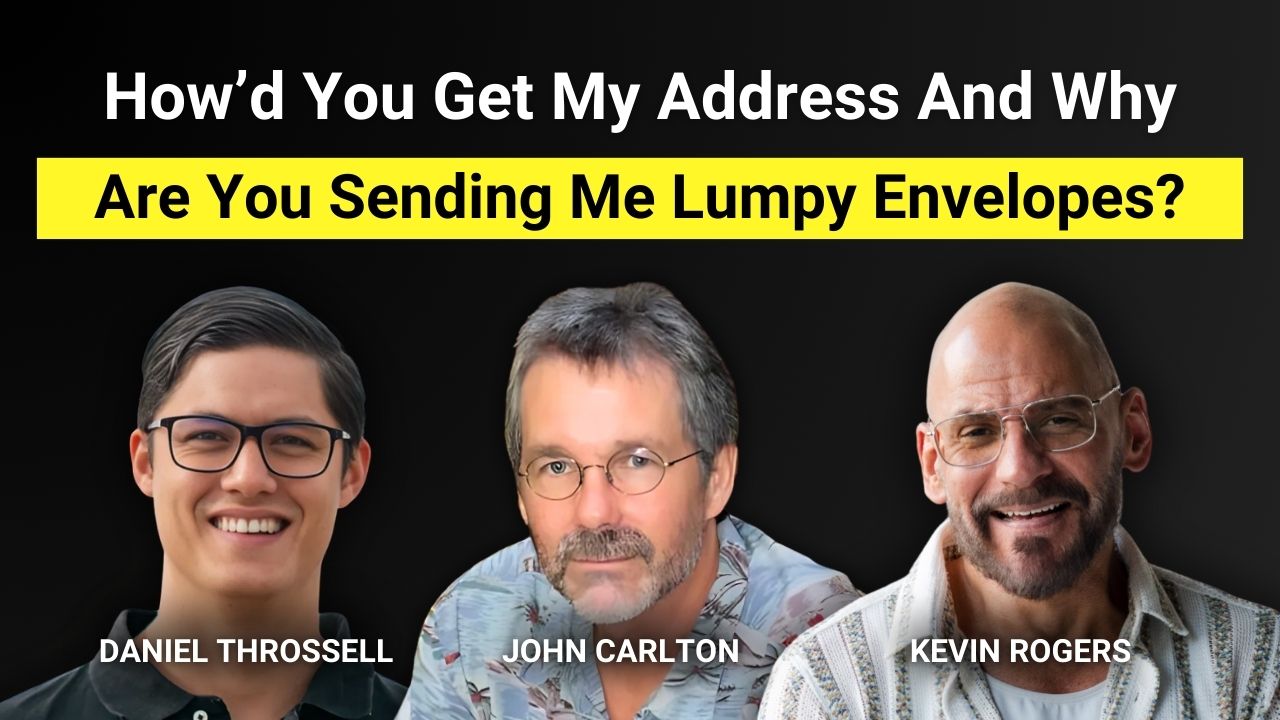 EP28: How’d You Get My Address And Why Are You Sending Me Lumpy Envelopes?