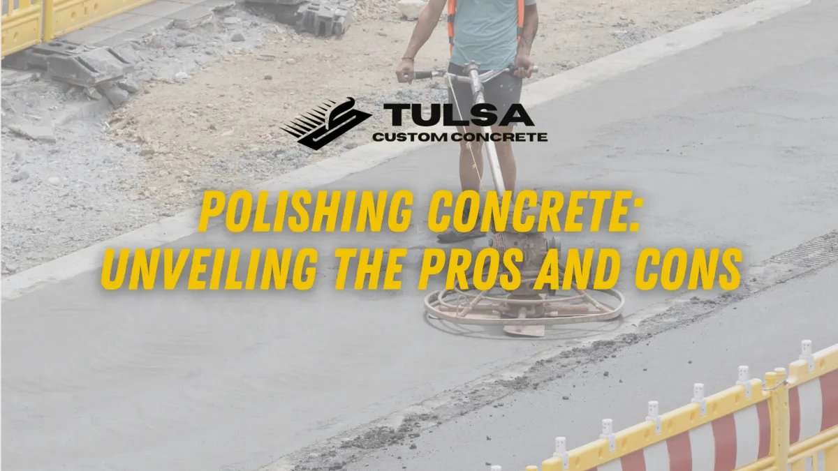 Polishing Concrete: Unveiling the Pros and Cons