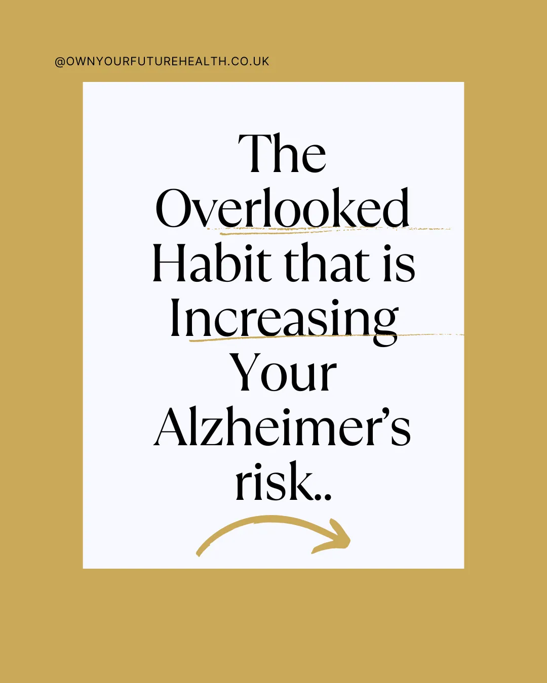 to protect your brain...