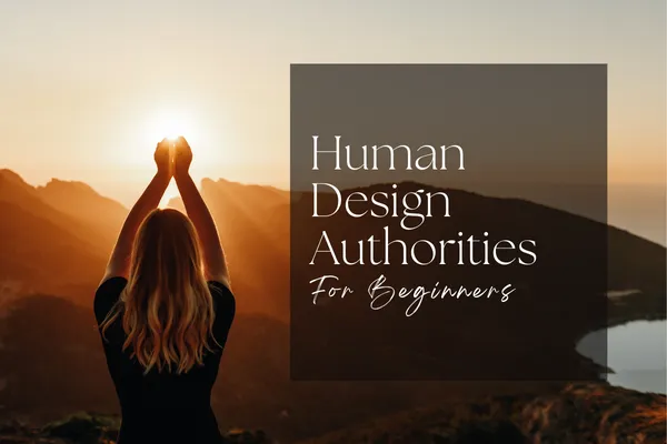 Human Design Inner Authority Types