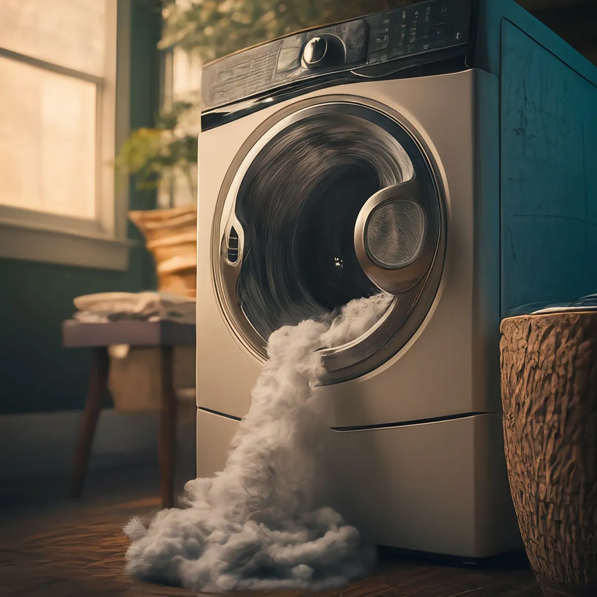 Dryer with Lint