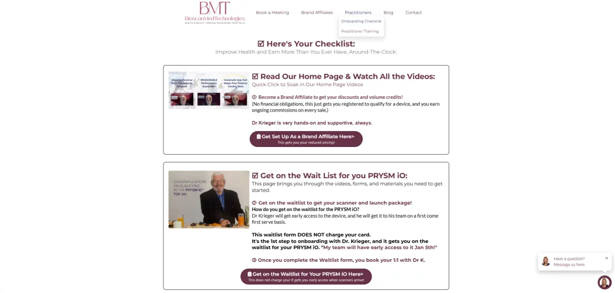 PRYSM iO Brand Affiliate 2026 Kick Off - Secure Your Seat for Dr Ken Krieger's Personalized Training