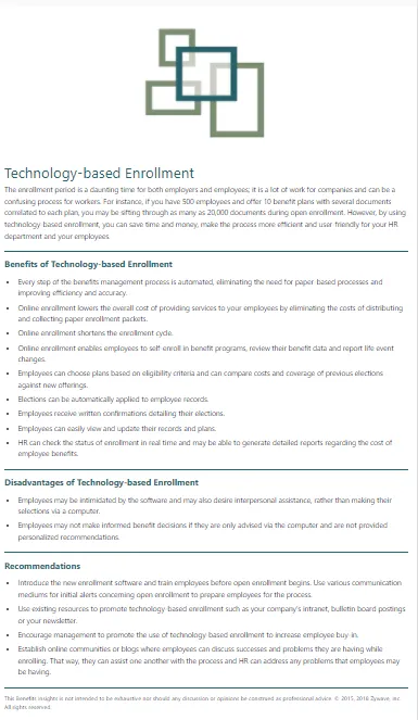 Technology based Enrollment