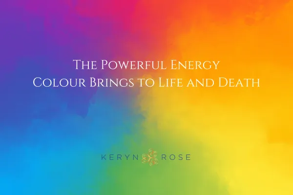 The powerful energy colour brings to life and death