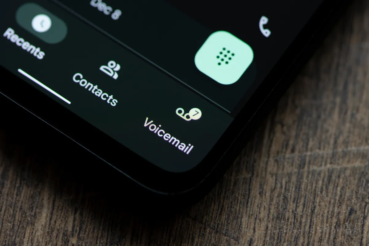 Missed called on an iPhone
