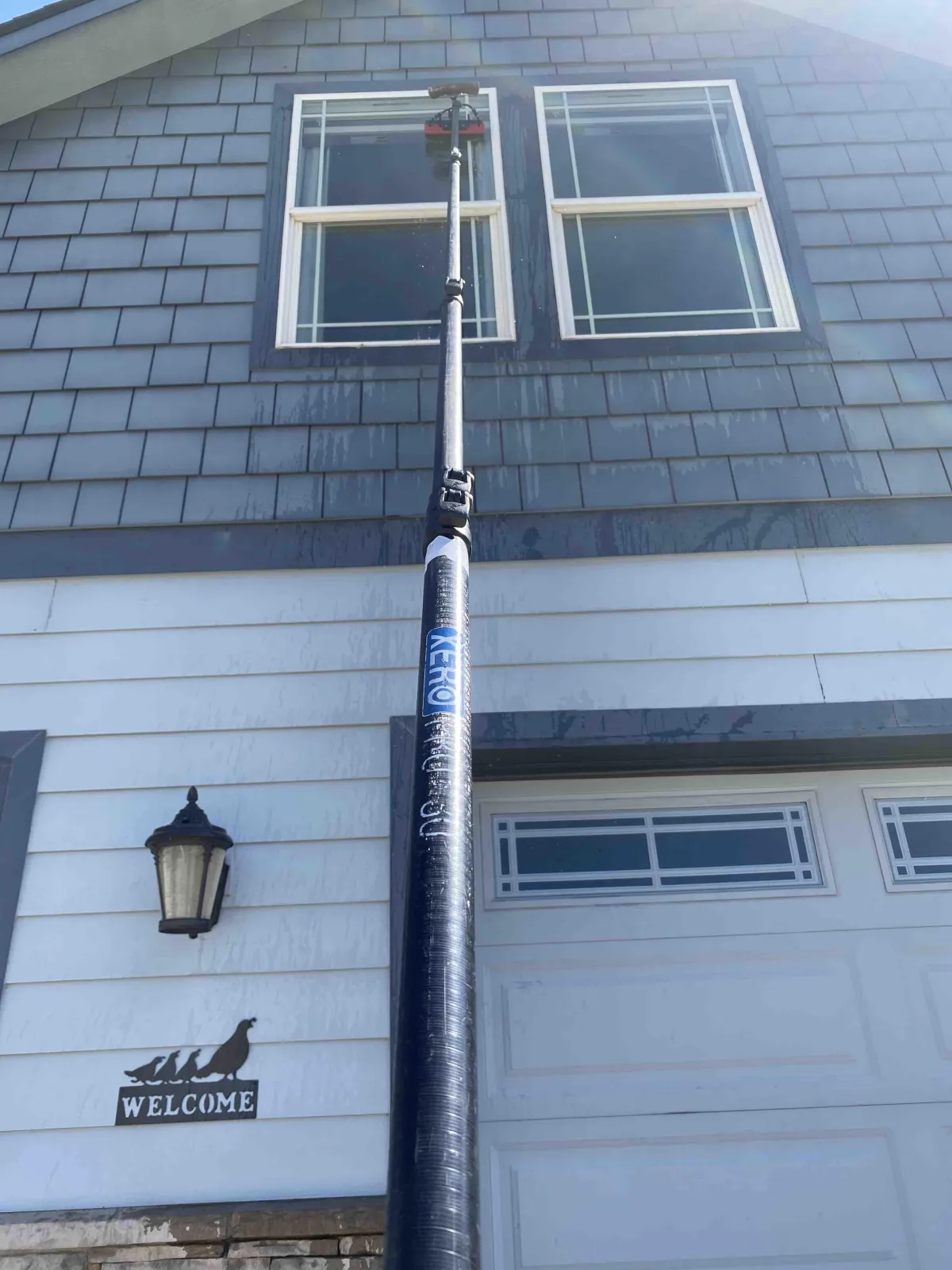 Water Fed Pole Window Cleaning