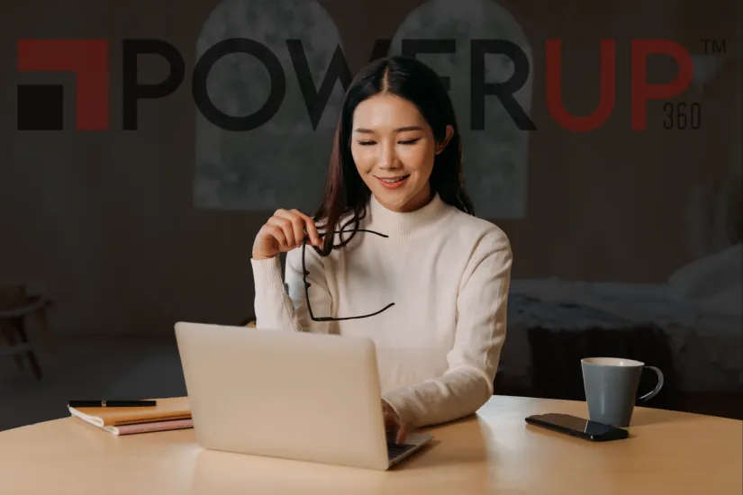 Woman Working from Home