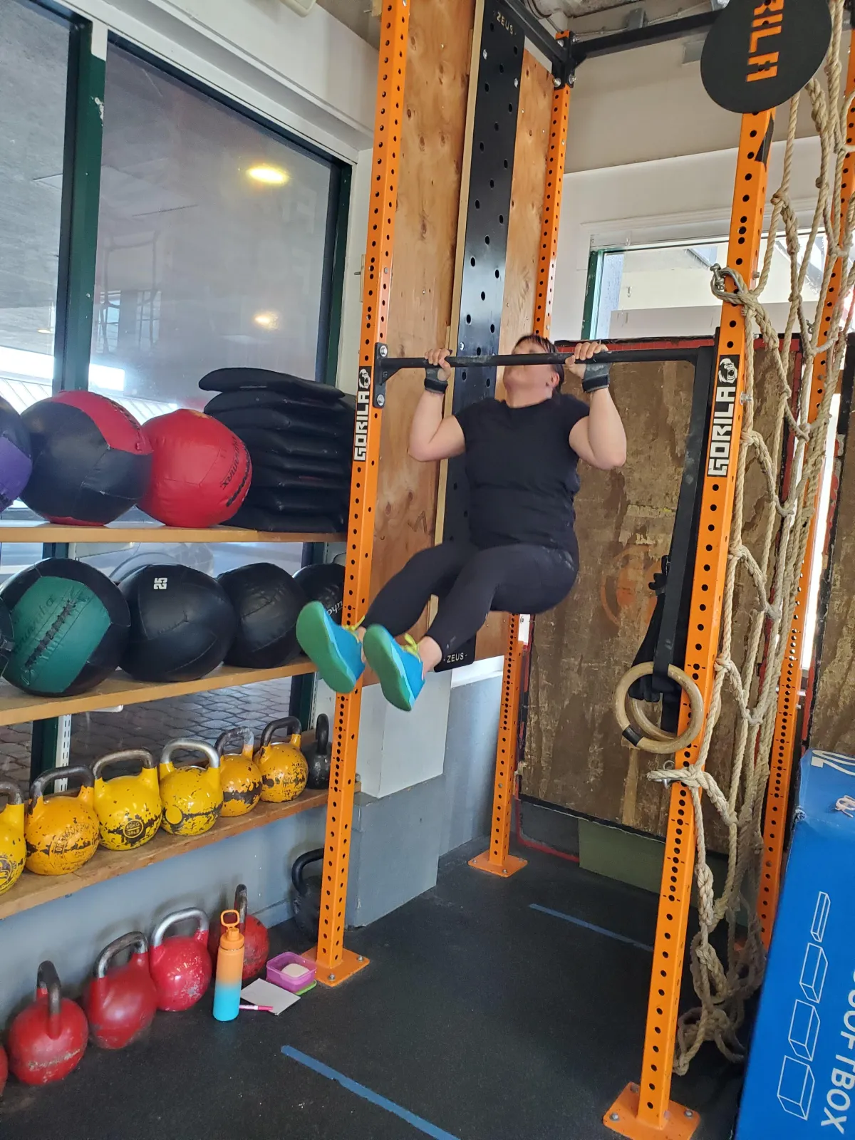 Ring Muscle-ups and Handstand Walk