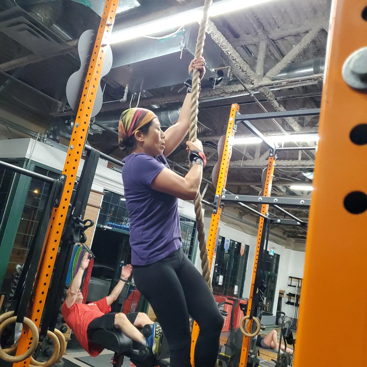 Rowing, Rope Climb, and HSPU