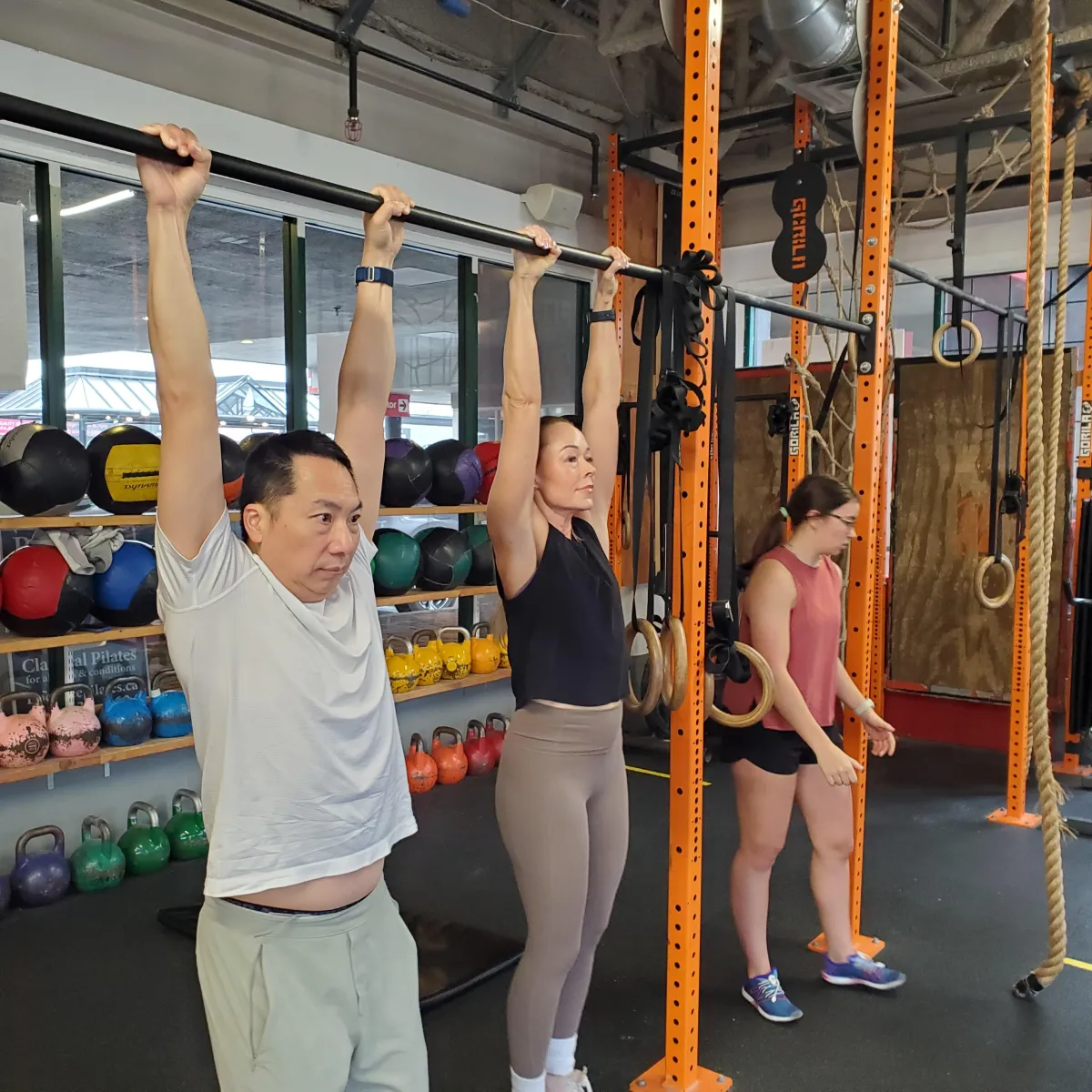 Master the basic functional movements first. Instead of wishing it were easier, train to be better.