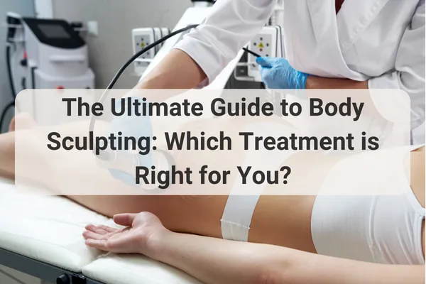 Comparison of advanced body sculpting treatments: LPG, LIPOfirm, Exilis Ultra 360, and Emsculpt at Knightsbridge Advanced Beauty clinic