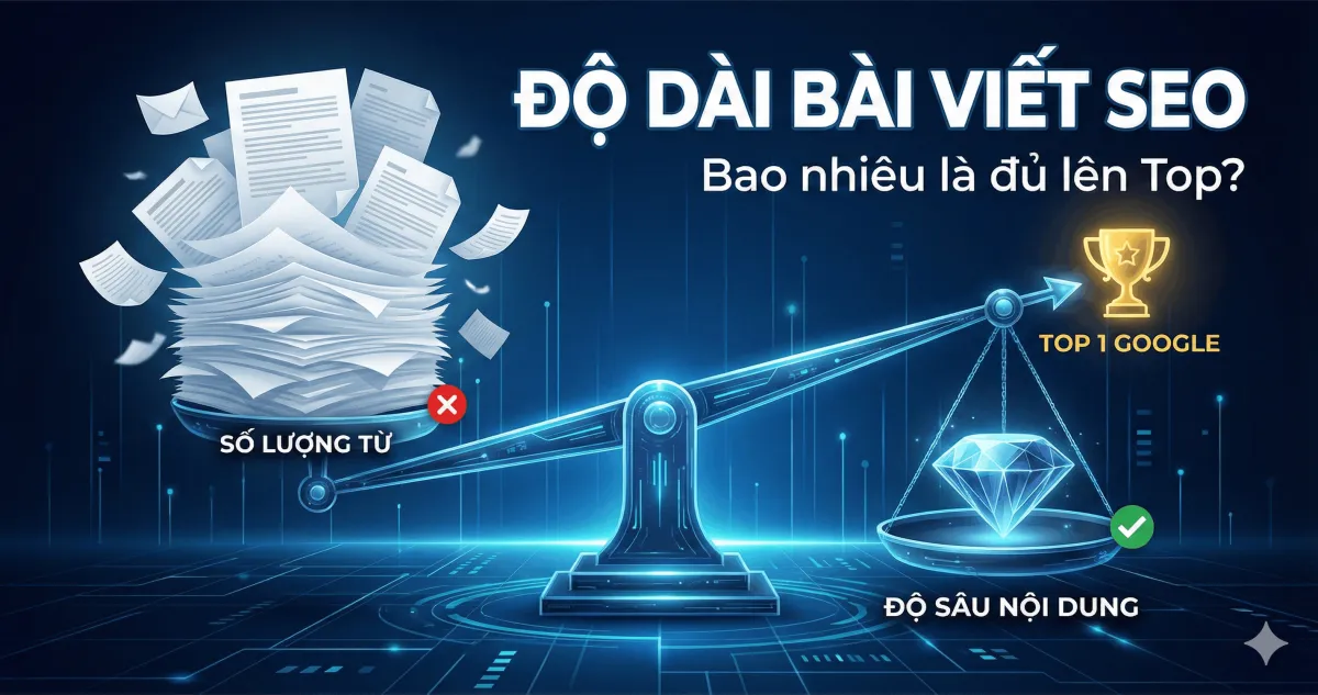 Độ Dài Bài Viết Chuẩn SEO: Viết Bao Nhiêu Từ Là Đủ Lên Top?